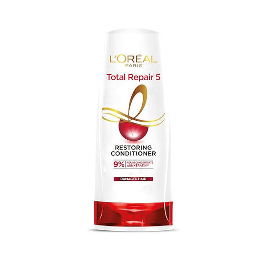 L’Oréal Paris Elvive Total Repair 5 Conditioner – 175ml | For Damaged Hair | Imported & Original